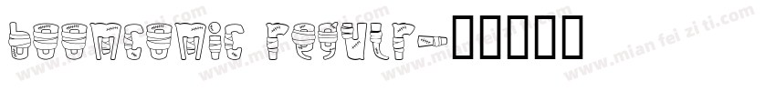 boomcomic regulr字体转换